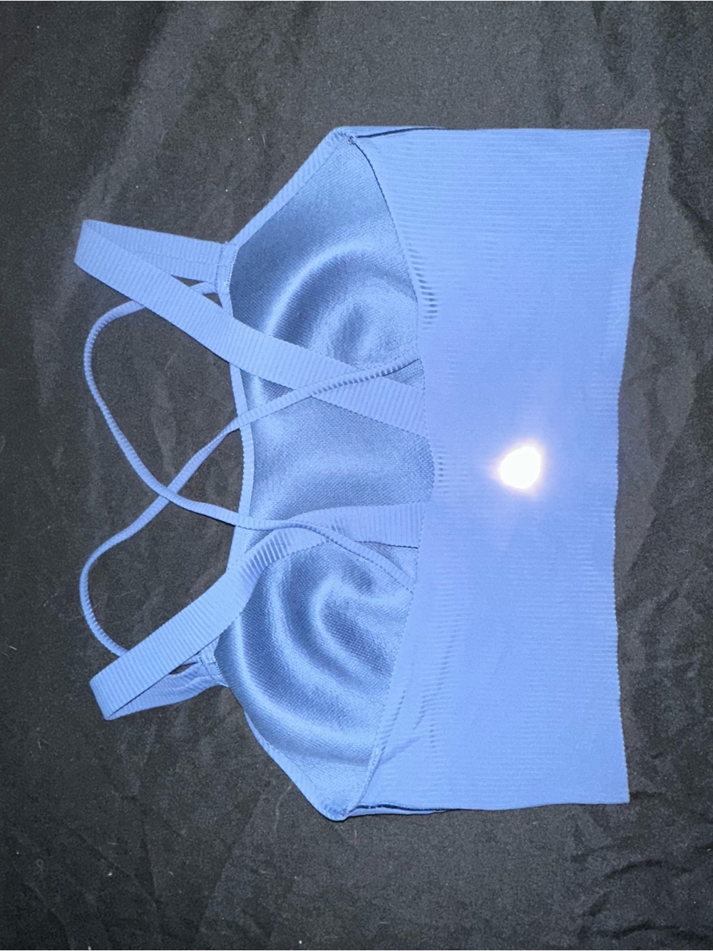lululemon Like a Cloud ribbed LL D/DD BRA PITCH BLUE - Picture 3 of 3